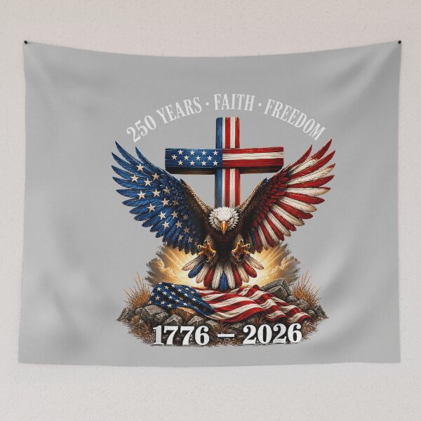 Item preview, 250th Anniversary USA Faith Freedom 4th of July Patriotic designed and sold by mjohnson9.