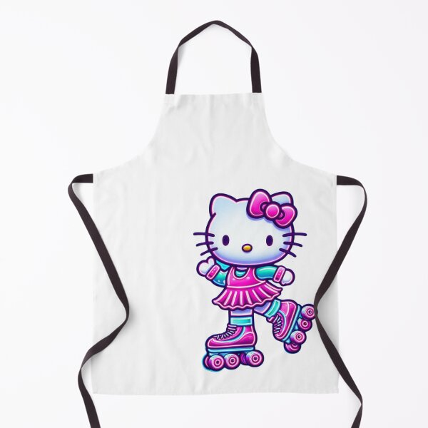 Item preview, Hello Kitty Neon Roller Skating Kawaii Retro Aesthetic designed and sold by rfd2.