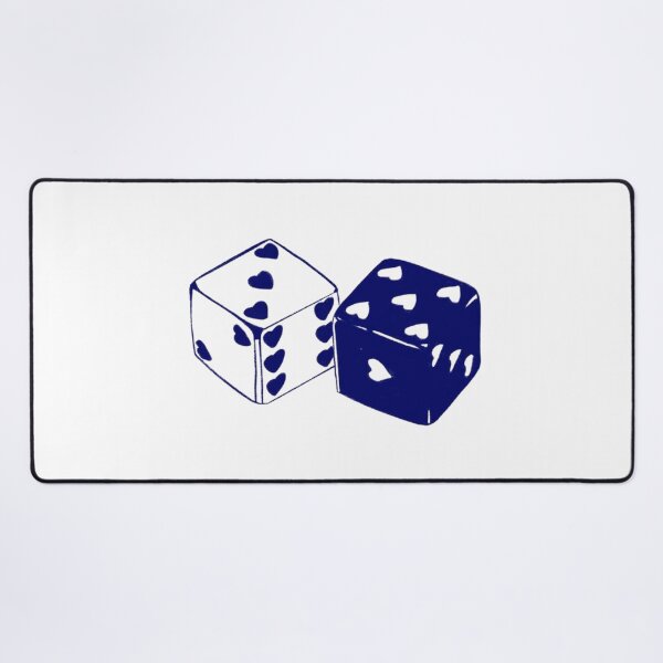 Item preview, Heart Dice Drawing designed and sold by jamesbrushLL.