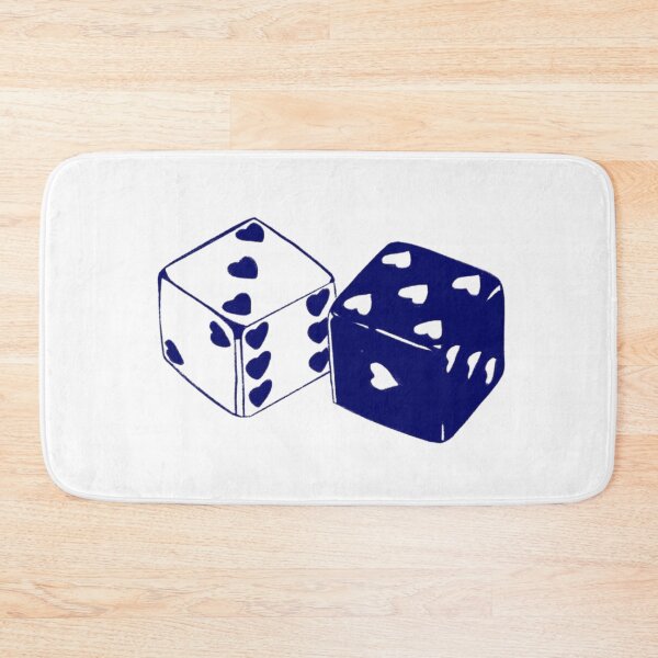 Item preview, Heart Dice Drawing designed and sold by jamesbrushLL.
