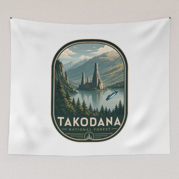 Item preview, Takodana National Forest designed and sold by FrontierCosmic.