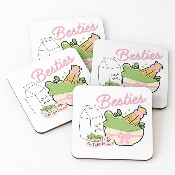 Item preview, Funny Matching Best Friends Besties Cute Oat Milk And Matcha designed and sold by thebest-2studio.