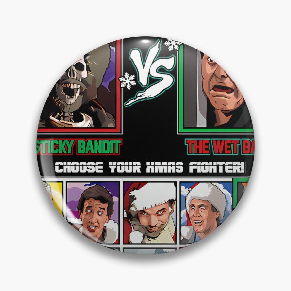 Item preview, Xmas Figh.ter - Stickys Ban.dits Vs Wets Ban.dits designed and sold by Mixzex.