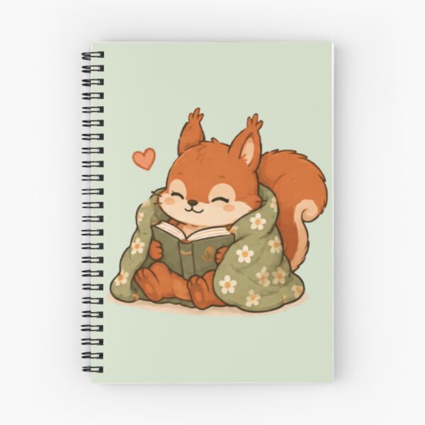 Item preview, Bookworm Red Squirrel designed and sold by MellowMunchkins.