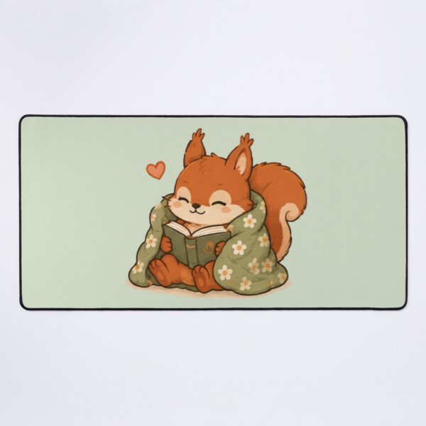 Item preview, Bookworm Red Squirrel designed and sold by MellowMunchkins.