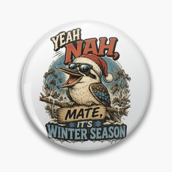 Item preview, Kookaburra Winter Yeah Nah Mate Funny Aussie Slang designed and sold by Yellowriversss.