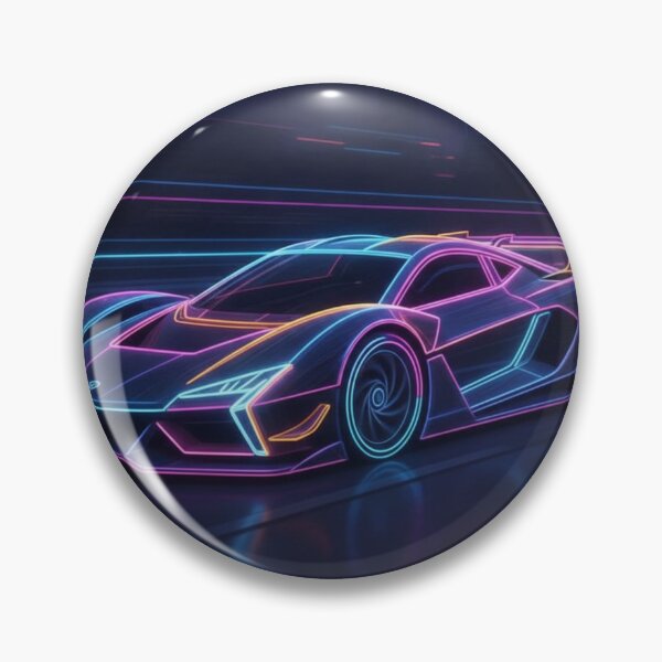 Item preview, Neon race Car designed and sold by Mattigiov.