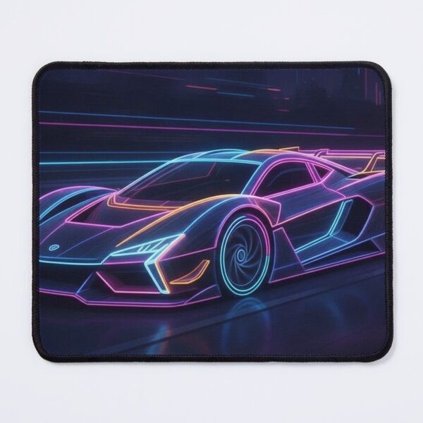 Item preview, Neon race Car designed and sold by Mattigiov.