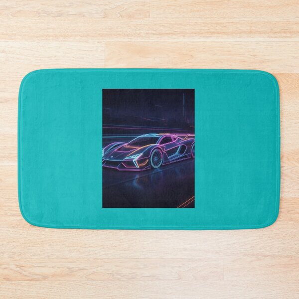 Item preview, Neon race Car designed and sold by Mattigiov.