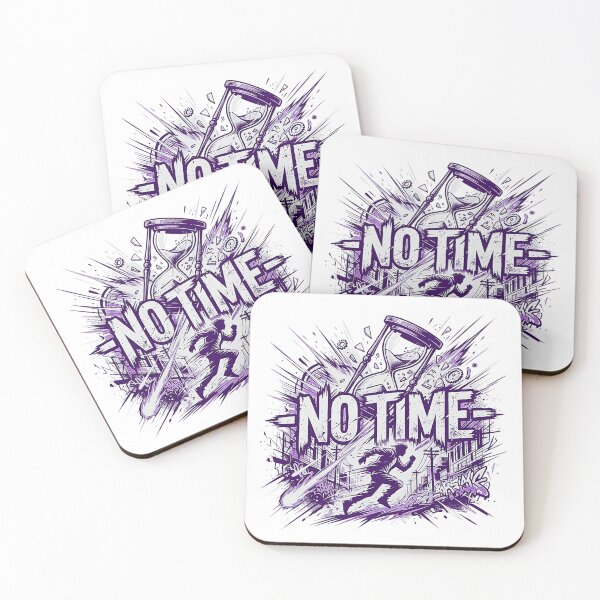 Item preview, No Time Running Man Shattered Hourglass Urban Streetwear designed and sold by rich-moda.