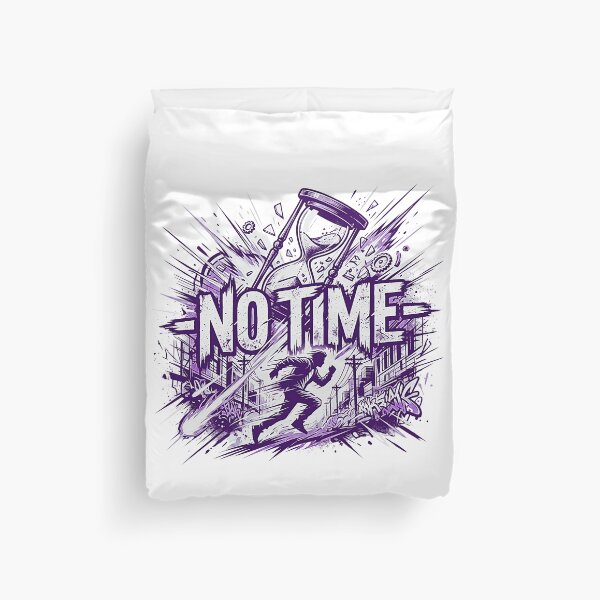 Item preview, No Time Running Man Shattered Hourglass Urban Streetwear designed and sold by rich-moda.