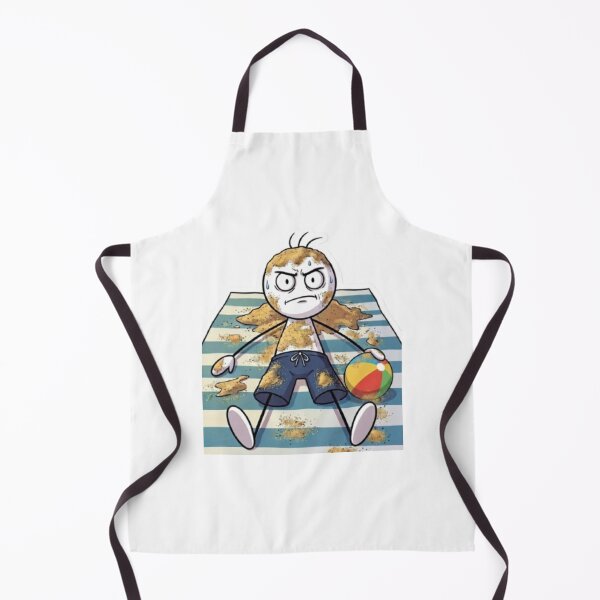 Item preview, Oops Murphy - Summer Beach Fail - Sandy Mess - Funny Character Graphic designed and sold by oopsmurphy.