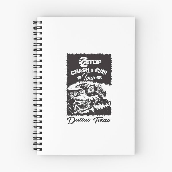 Item preview, ZZ Top Crash and Burn Tour 1968 designed and sold by Trantranpeter.
