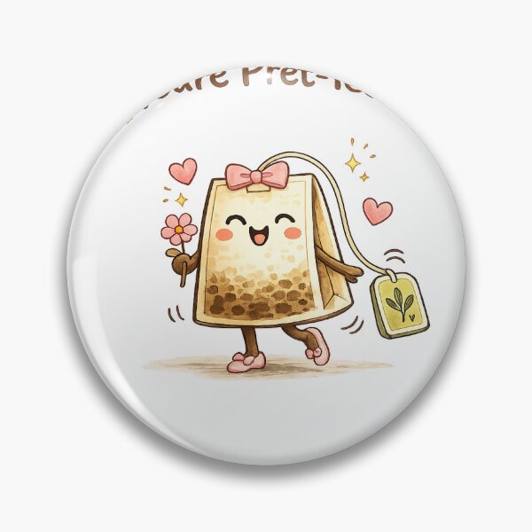 Item preview, You’re Pret-Tea designed and sold by Narc Studio.