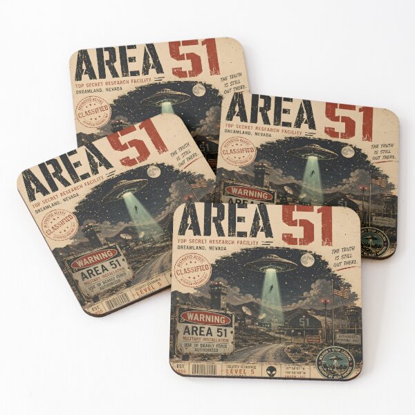 Item preview, Area 51 | The Truth Is Still Out There designed and sold by MidnightCache.