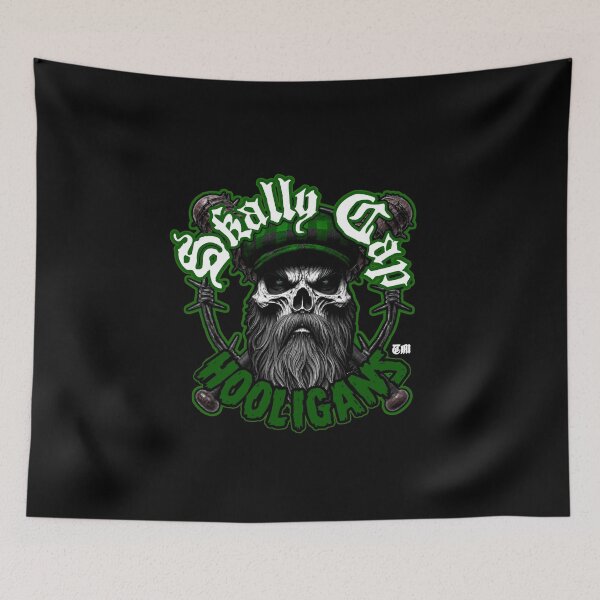 Item preview, Skally Cap Hooligans: Grim O’Shamrock (Universal Logo) designed and sold by Skally Cap Hooligans™.