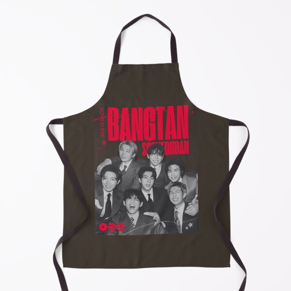 Item preview, bts is back bangtan red black retro aesthetic designed and sold by gibbianne.