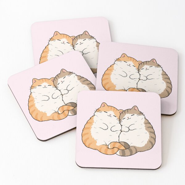 Item preview, Sleeping Cats Cuddling Together designed and sold by MonkiFlipp.