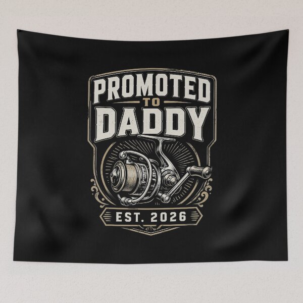 Item preview, First Time Dad Promoted to Daddy Est 2026 Fishing designed and sold by OlakunleOloroz.