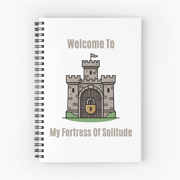 Item preview, Fortress Of Solitude Funny Introvert Safe Room Castle designed and sold by SW Shop.