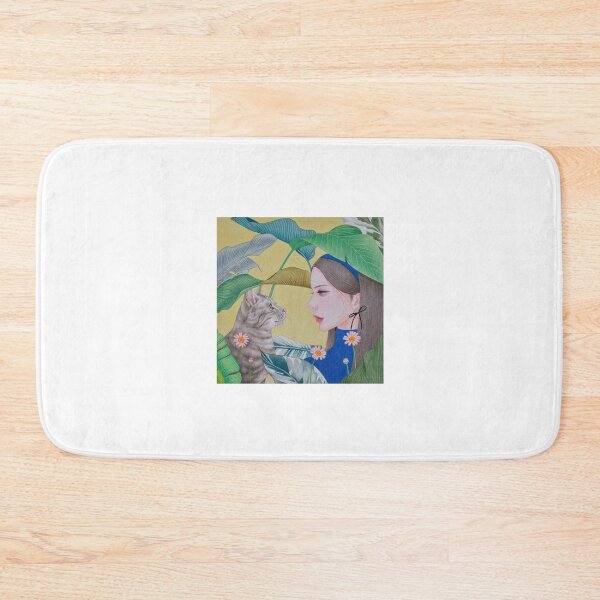 Item preview, Girl and cat designed and sold by KJAStudio.