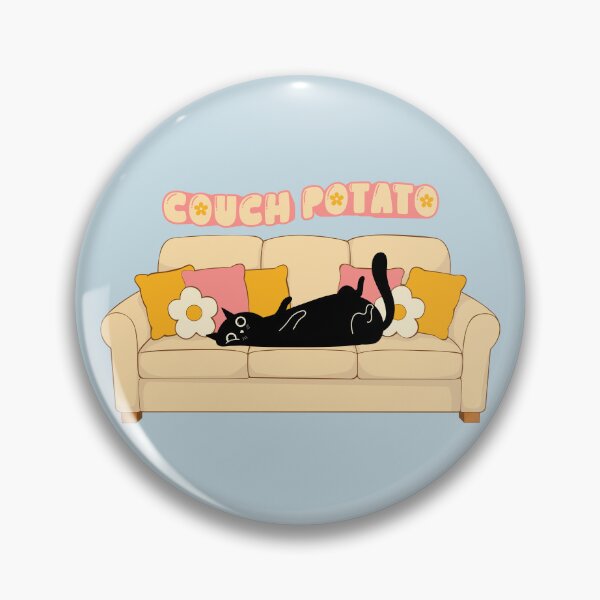 Item preview, Couch Potato Cat designed and sold by LunarDesignzz.