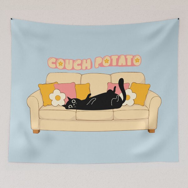Item preview, Couch Potato Cat designed and sold by LunarDesignzz.