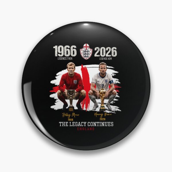 Item preview, England Kane & Bobby 1966-2026 Legends Then Now World Cup 2026 designed and sold by ArtCreations79.