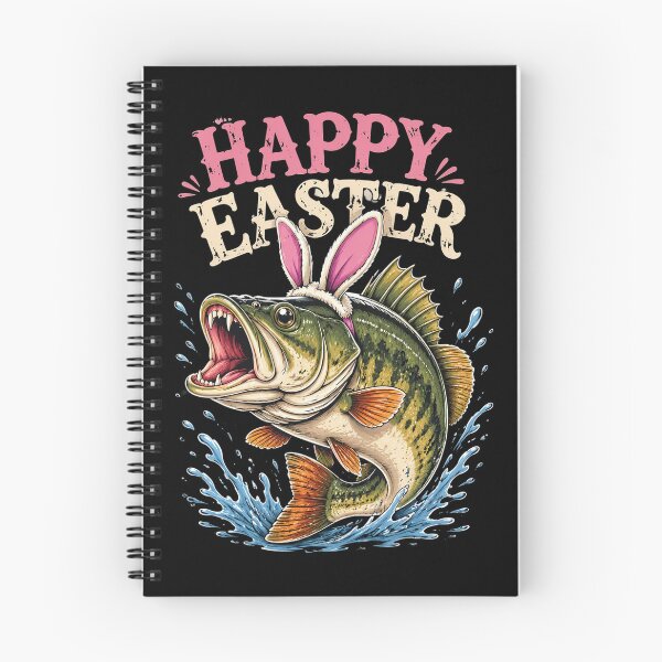 Item preview, Fisherman Bunny Ears Funny Fish Easter Holiday Eggs Fishing designed and sold by OlakunleOloroz.
