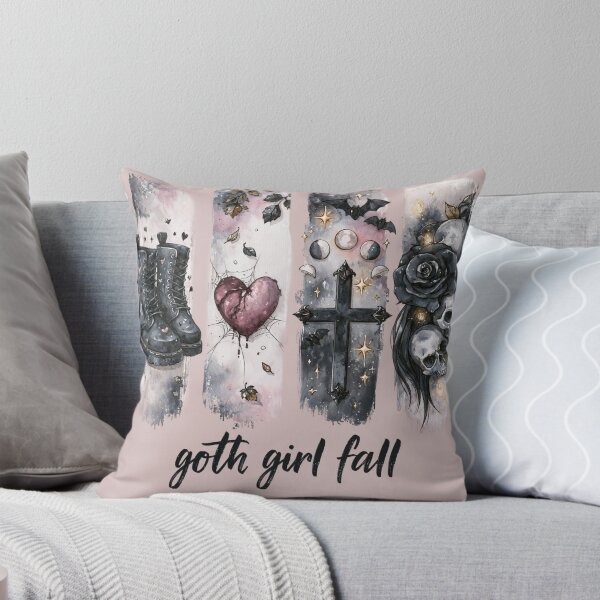 Item preview, Goth Girl Fall | Dark Pastel Gothic Aesthetic | Stickers & Apparel designed and sold by Anastasiia Yurevych.