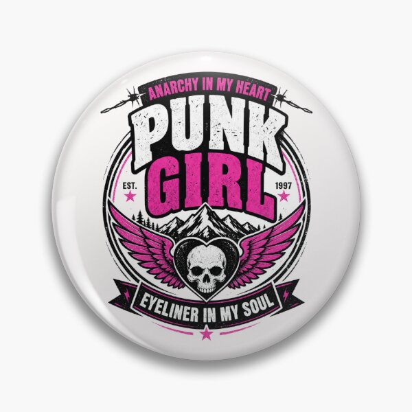 Artikelvorschau, Punk Girl – Eyeliner in My Soul Alternative Punk entworfen und verkauft von CraigDesignWork.