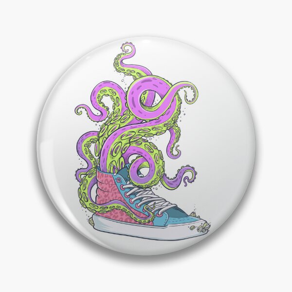 Item preview, Neon Tentacle Sneaker designed and sold by NIKITA KORENKOV NikKor.
