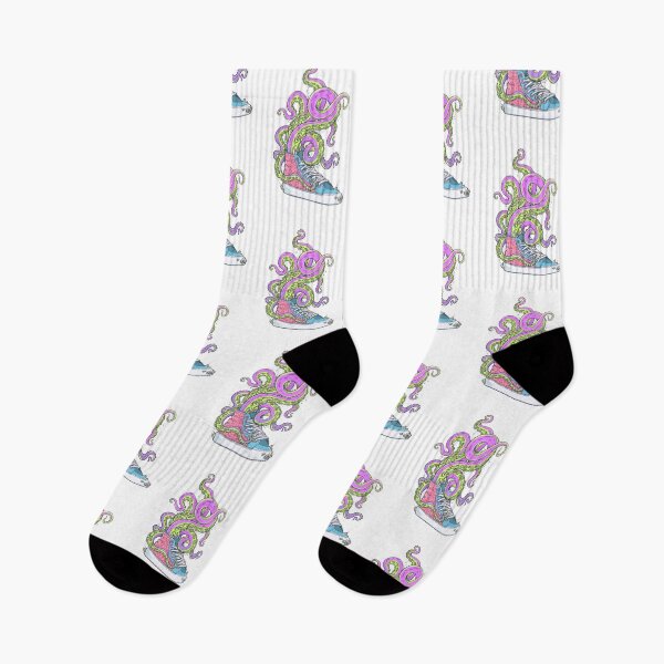Item preview, Neon Tentacle Sneaker designed and sold by NIKITA KORENKOV NikKor.