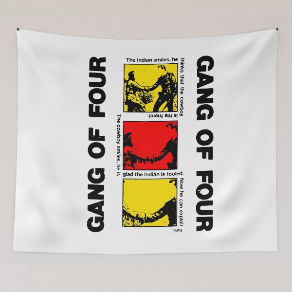 Item preview, Post Punk Yellow And Red Frame designed and sold by nerdyygraphic.