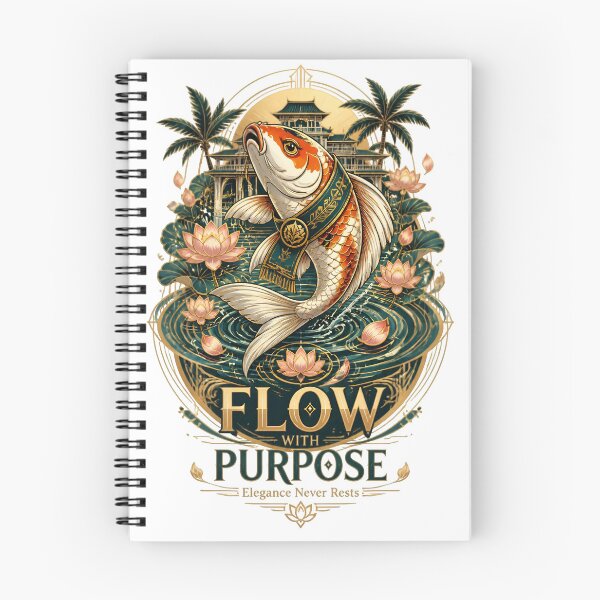 Item preview, Flow With Purpose Koi Fish designed and sold by Sovereign Supply Co..