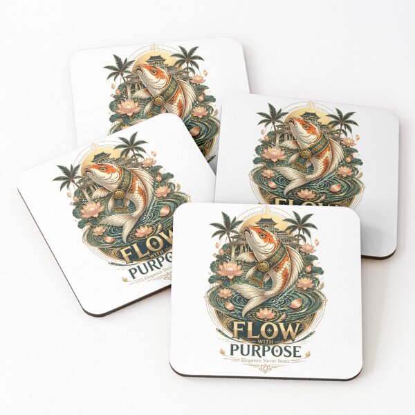 Item preview, Flow With Purpose Koi Fish designed and sold by Sovereign Supply Co..