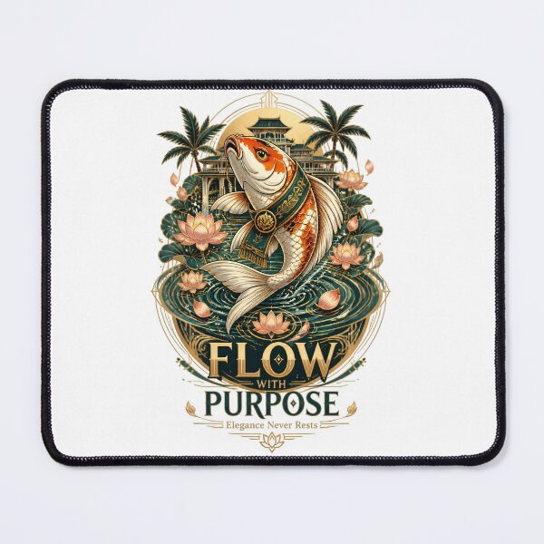 Item preview, Flow With Purpose Koi Fish designed and sold by Sovereign Supply Co..
