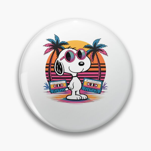 Item preview, Dog Character 80s Sunset Cassette designed and sold by AdrianMis.