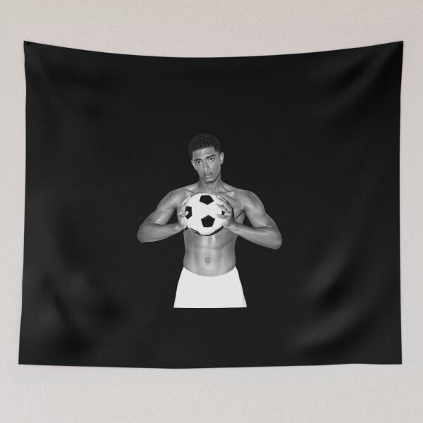 Item preview, Jude Bellingham Shirtless England Football designed and sold by ArtCreations79.