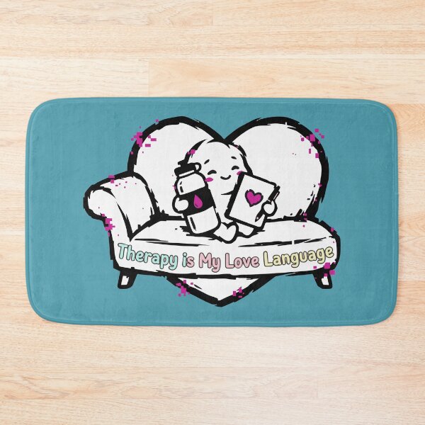 Item preview, Therapy Is My Love Language Mental Health Cute designed and sold by XYZ LAB by Jesuperman.