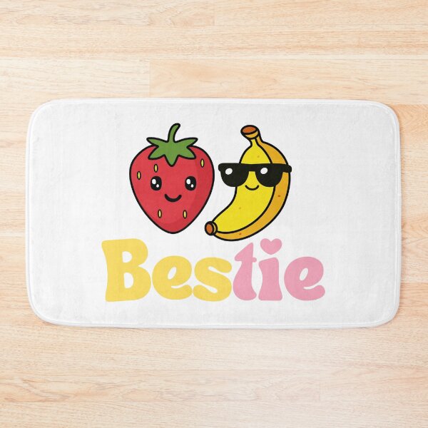 Item preview, Besties Kawaii Strawberry and Banana  designed and sold by thebest-2studio.