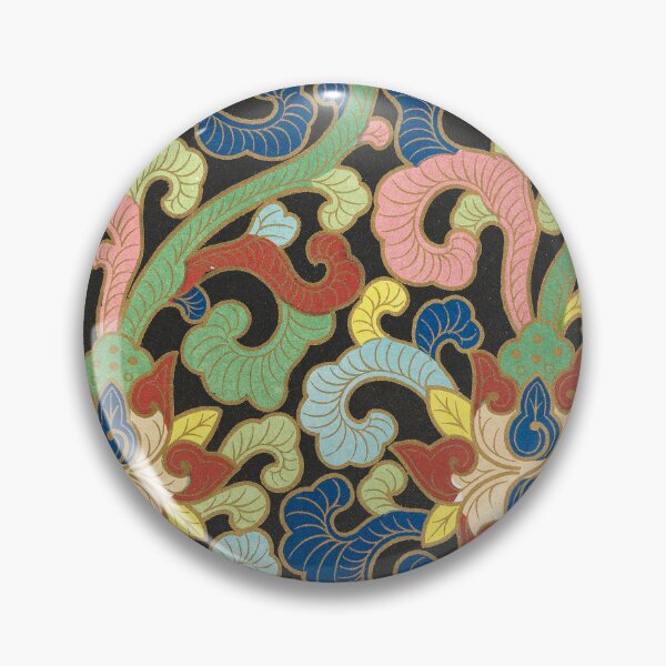 Item preview, Vintage Chinese Cloisonne Floral Pattern designed and sold by The Ravens Ballad.
