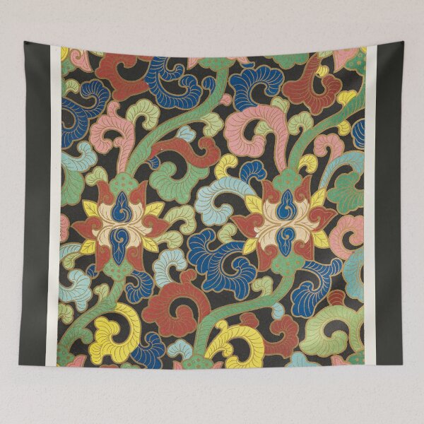 Item preview, Vintage Chinese Cloisonne Floral Pattern designed and sold by The Ravens Ballad.