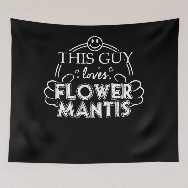 Item preview, Guy Loves Flower Mantis Praying Mantis T Shirt designed and sold by shoppzee.