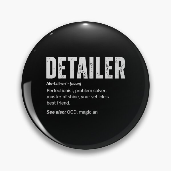 Item preview, Detailer Definition Funny Car Detailing Dictionary Design designed and sold by 365CarMods Official.