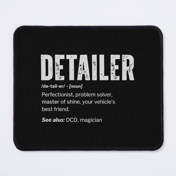 Item preview, Detailer Definition Funny Car Detailing Dictionary Design designed and sold by 365CarMods Official.