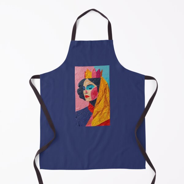Item preview, Chromatic Queen – Modern Cubist Portrait designed and sold by Tootley.
