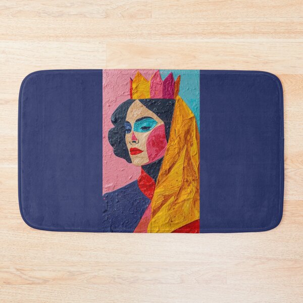 Item preview, Chromatic Queen – Modern Cubist Portrait designed and sold by Tootley.