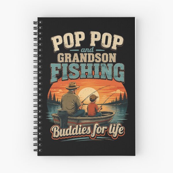 Item preview, Fishing Buddy Pop Pop and Grandson Fishing Buddies for Life designed and sold by OlakunleOloroz.