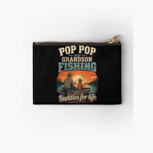 Item preview, Fishing Buddy Pop Pop and Grandson Fishing Buddies for Life designed and sold by OlakunleOloroz.